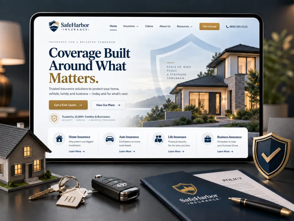 Sitio web · Seguros